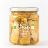 Natural sliced artichokes
