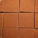 Sponge cake squares