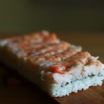 Garnelen-Oshi Sushi