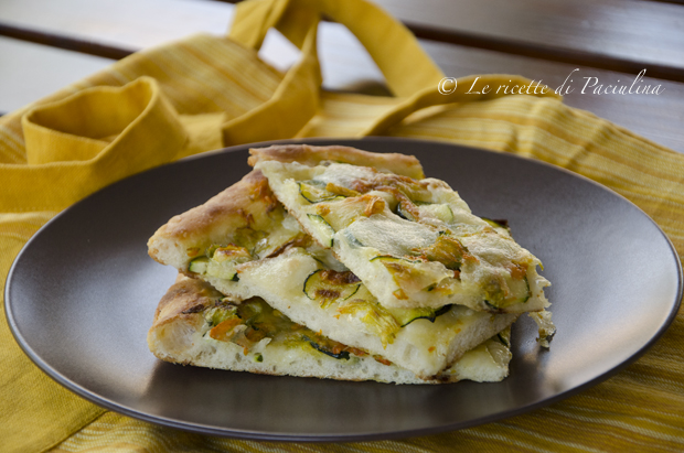 Pizza alle zucchine - Paciulina