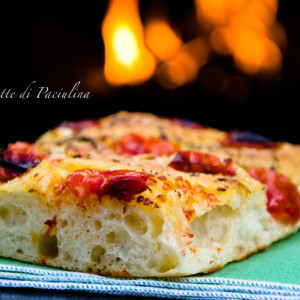 focaccia ai pomodorini - Paciulina