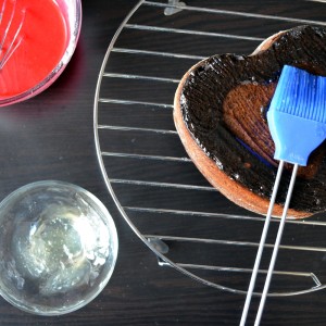 cepillar el pastel