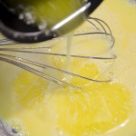 Incorporer le beurre ramolli