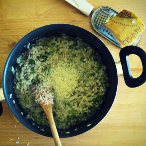 Rendre le risotto crémeux
