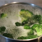 Blanquear el brócoli