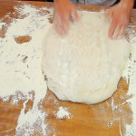 Spread out the dough