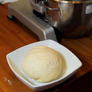 Dough base with starter
