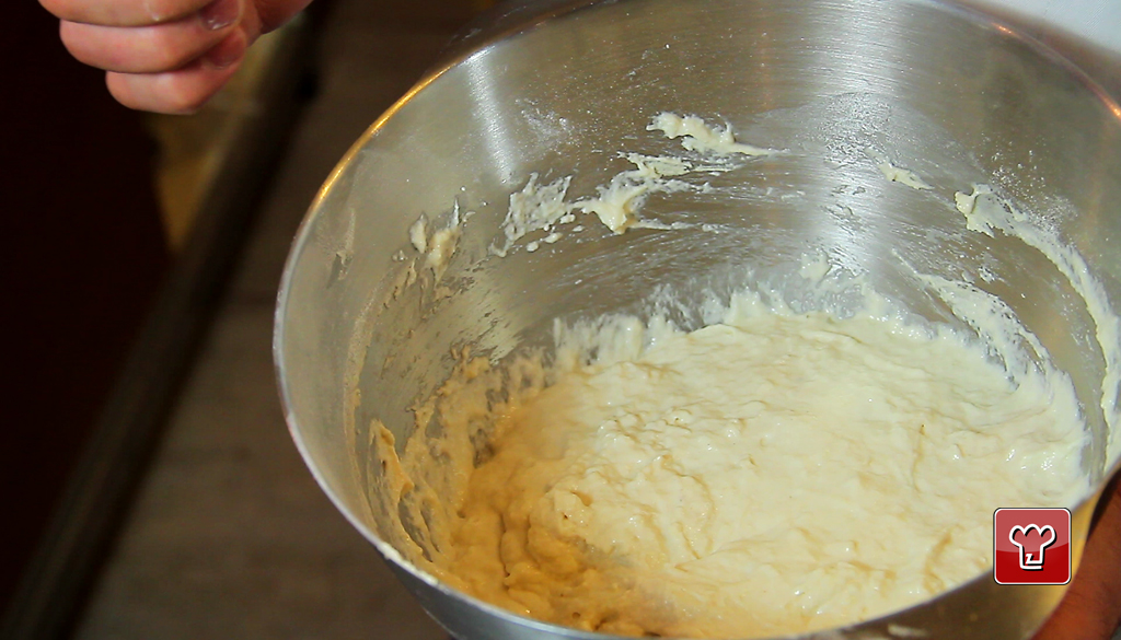 Flour, water and yeast
