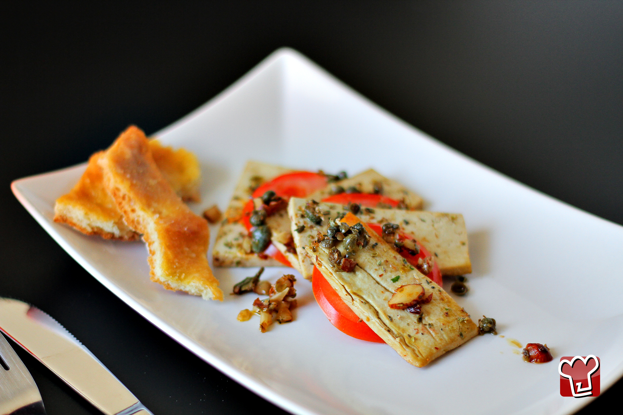 Toufu alla mediterranea
