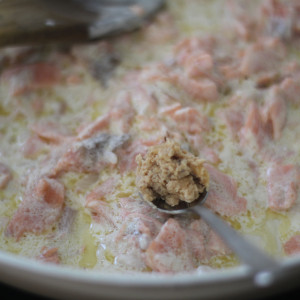 Crema di salmone e tartufo