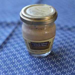 Crème de saumon et truffe blanche