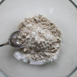 Yeast and flour