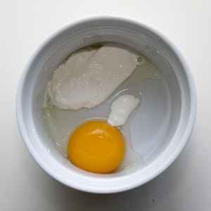 Egg and cream
