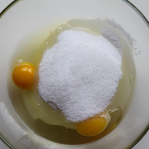 Eggs and sugar